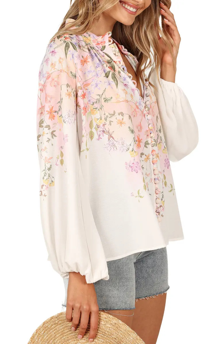 Petal & Pup Tiarna Floral Print Shirt | Nordstrom | Nordstrom