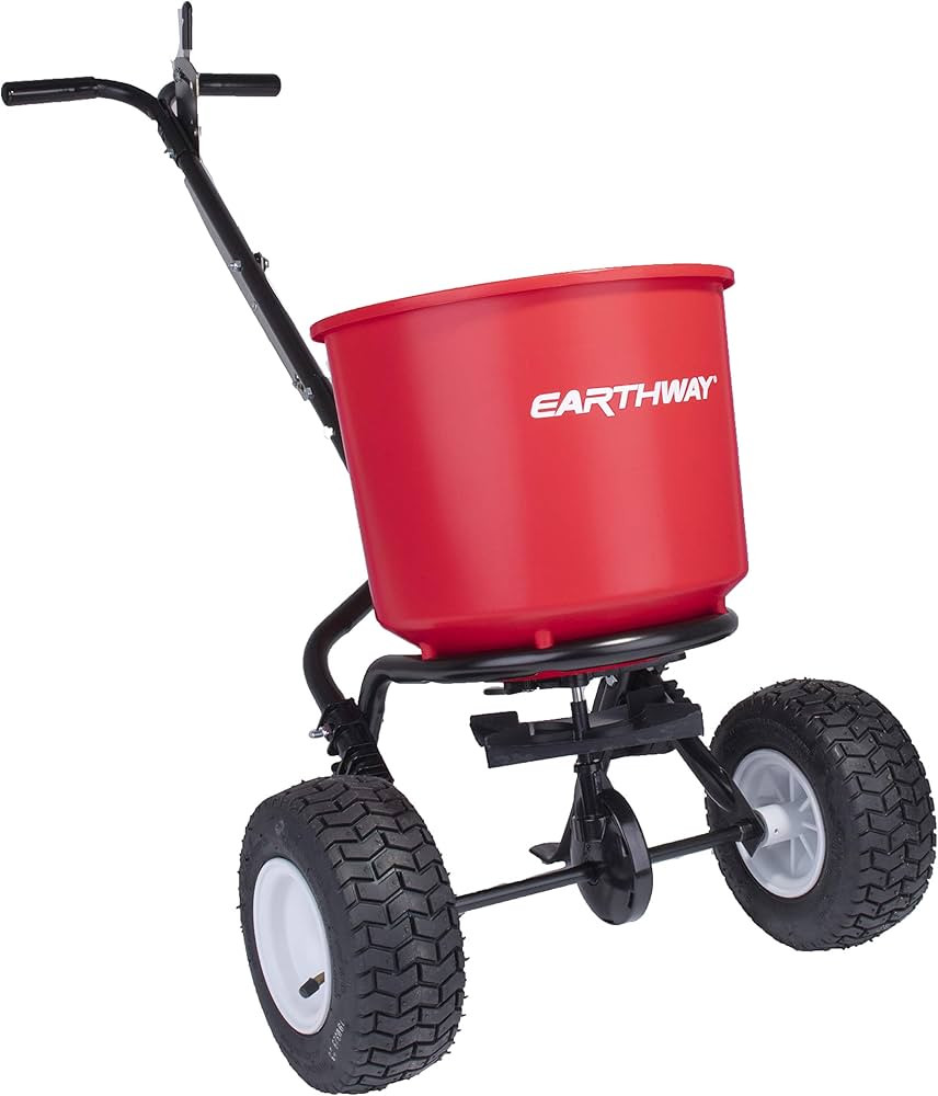 EarthWay 2600A-Plus 40 LB (18 KG) Walk-Behind Broadcast Fertilizer Spreader, Garden Seeder, Salt ... | Amazon (US)