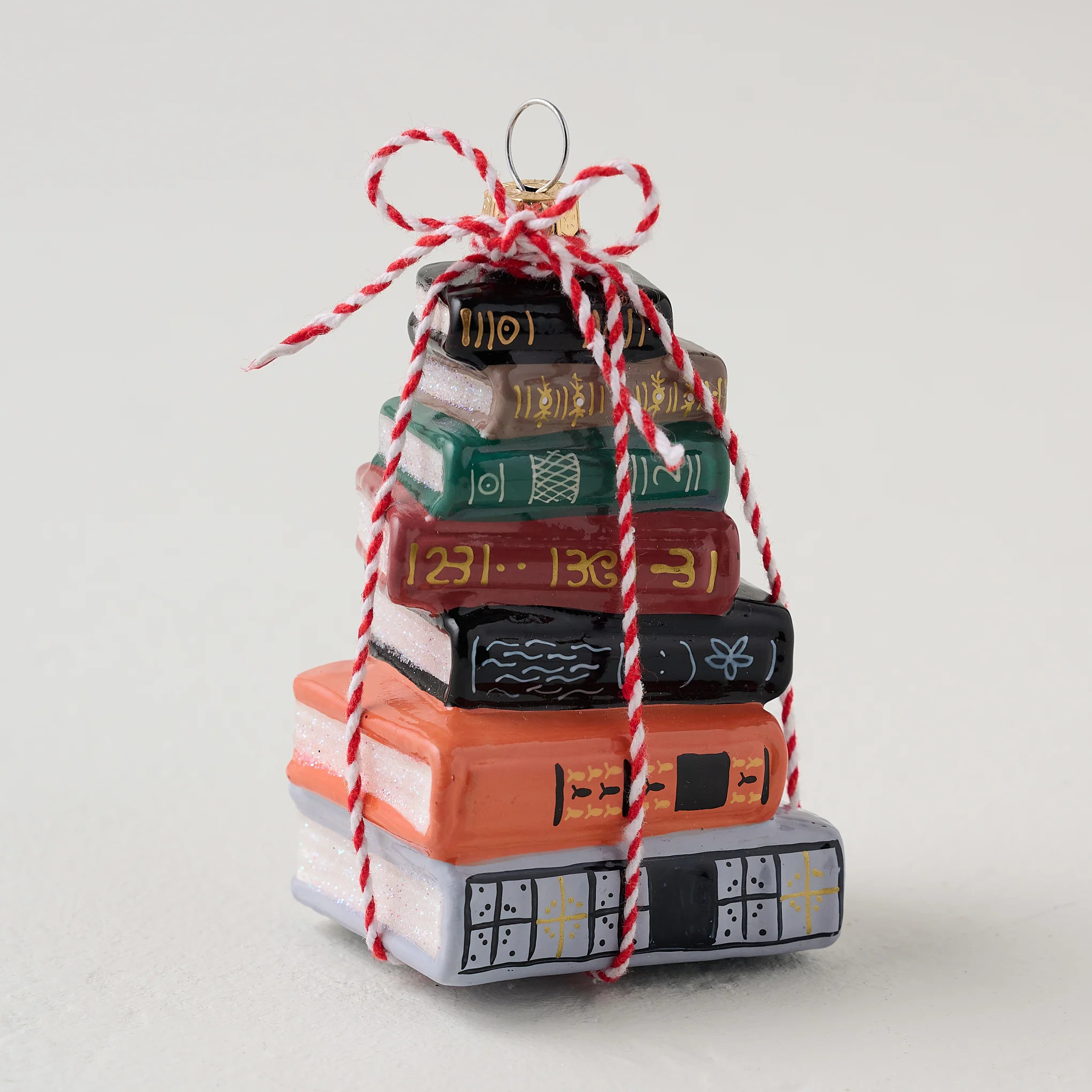 Bookstack Ornament | Magnolia