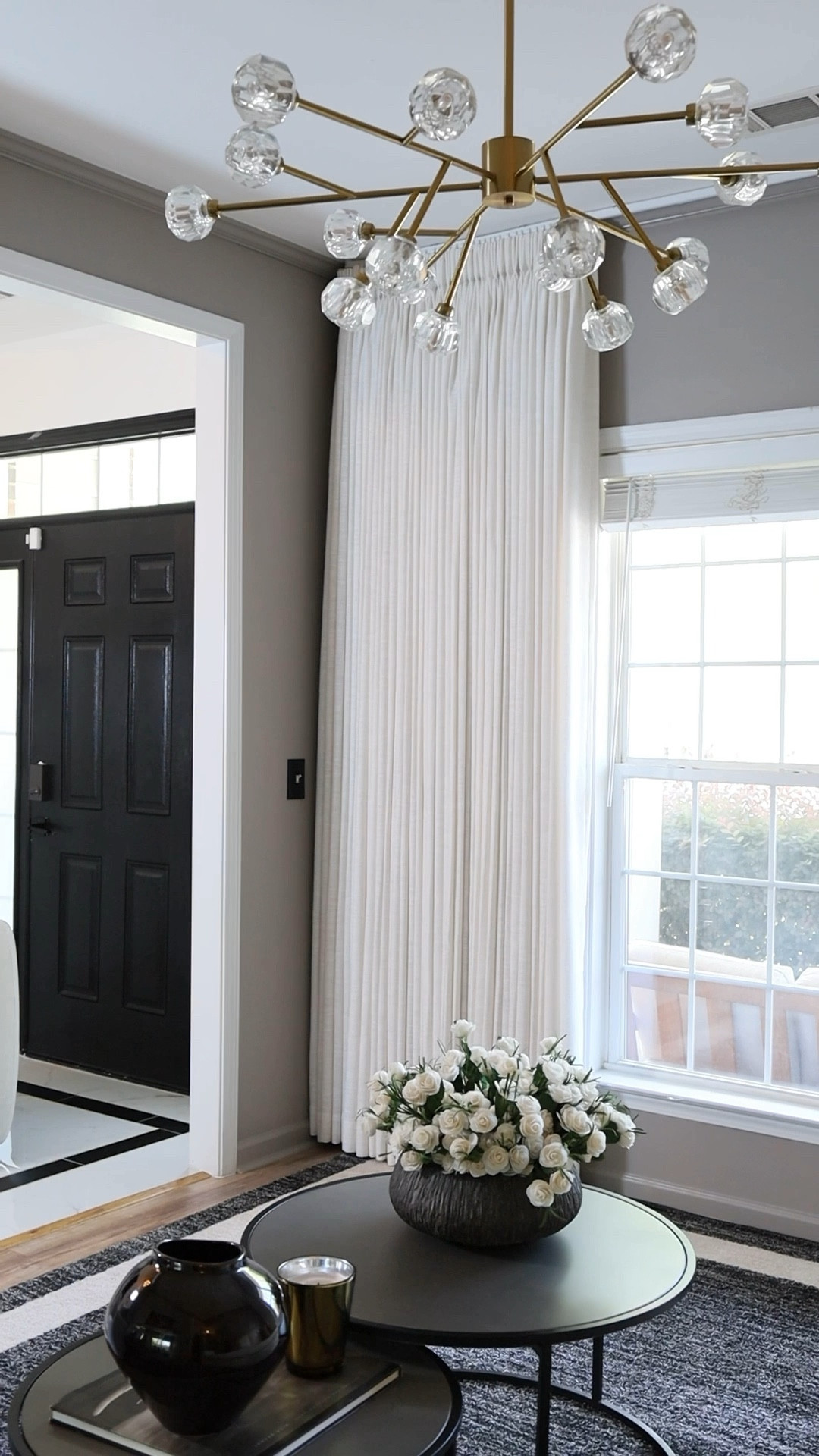  I am absolutely *over the moon* with my stunning new curtains from @twopagescurtains ✨ They have completely transformed our living room into a dreamy, elegant space—just what I’ve wanted for years! 🏡💖 

With @twopagescurtains , the options are virtually endless! 🎨 From gorgeous colors to fully customizable sizes, and choices between lining or no lining, pleats or no pleats—it’s a curtain lover’s paradise! You can achieve that luxurious look without the sky-high price tag of other custom companies.

Here’s the scoop on my fabulous curtains:

- Size100”W x 106”H
- Fabric:  Liz Linen
- Color: Ivory White (1908-2)
- Liner: Privacy liner with a 60% shading rate, 90gsm white microfiber
- Pleat Style: Triple French Pleat
- Features: Includes tiebacks and body memory shape

And here’s the best part! 🎉 You can snag your own too! Use my exclusive discount code **Julie20** for a fabulous 20% off! Elevate your space with these gorgeous curtains—shop my posts anytime!

—

#curtains #curtainsdesign #twopagescurtains #twopageshome #homesweethome #home #luxuryhomes #homestyle

#LTKFamily #LTKHome #LTKSaleAlert