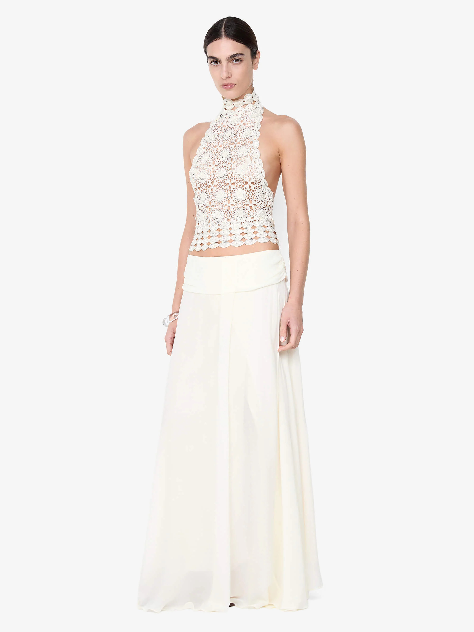 AURELIA MAXI SKIRT - IVORY | Bec & Bridge (Global)