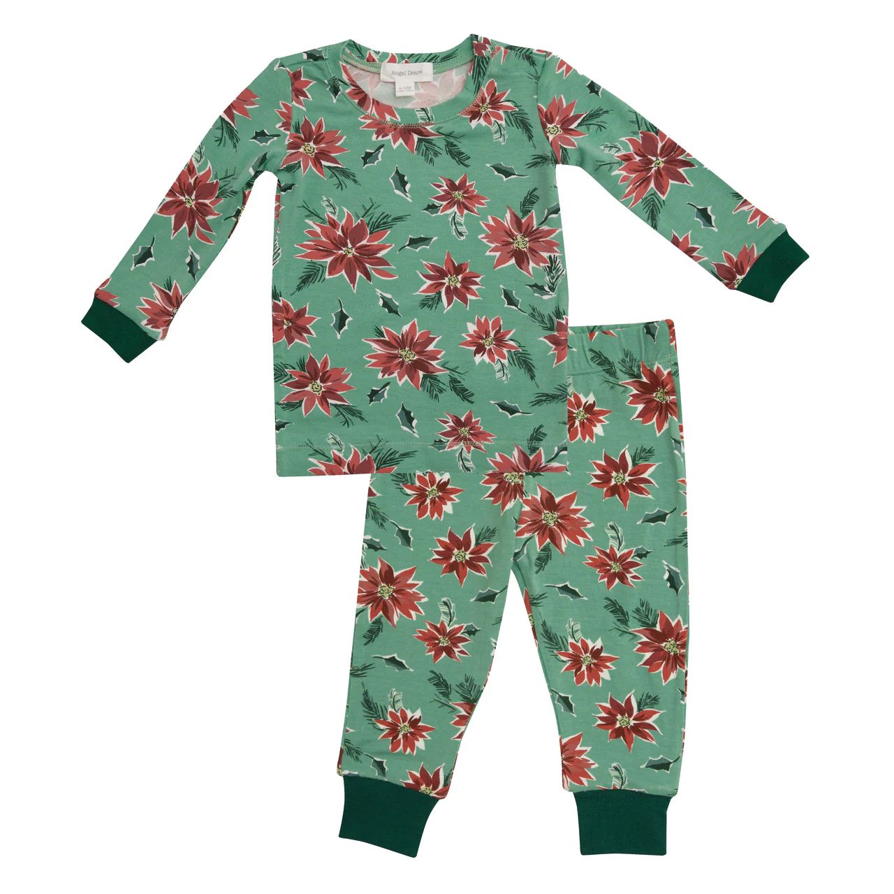 2-Piece Lounge Wear Set, Poinsettia | SpearmintLOVE