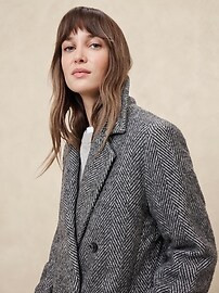 Herringbone Timeless Topcoat | Banana Republic Factory | Banana Republic Factory