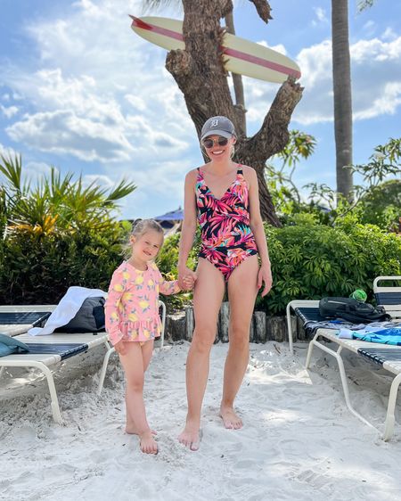 What I wore to Typhoon Lagoon at Disney World! This bathing suit was perfect to wear with my kids at a water park! 

#LTKTravel #LTKStyleTip #LTKFindsUnder50