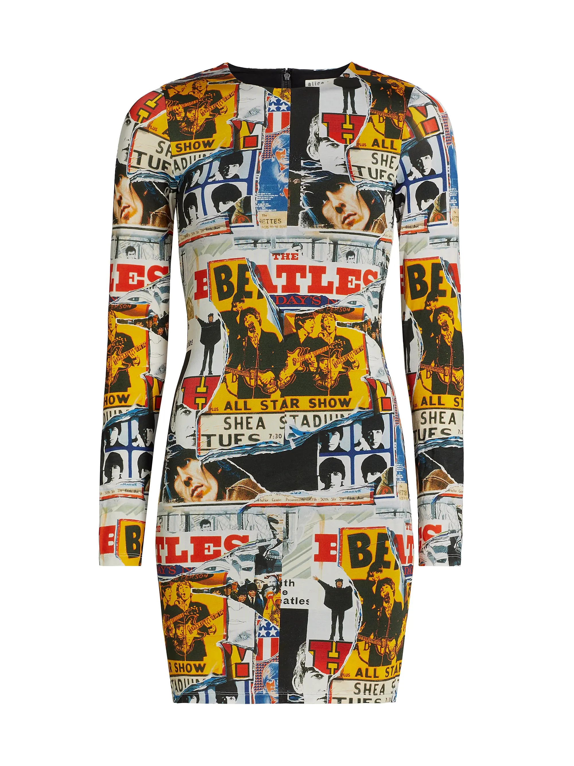 Delora Comic Printed Minidress | Saks Fifth Avenue