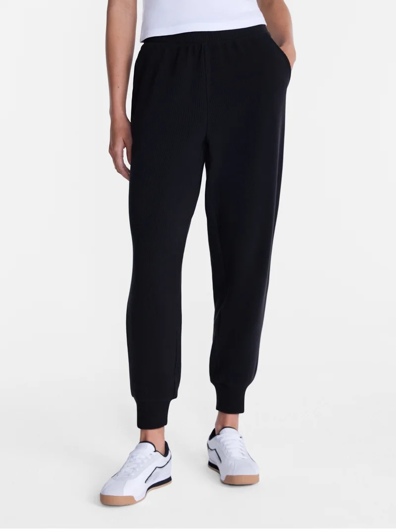 Avia Women's and Women's Plus Ottoman Joggers, Sizes XS-4X | Walmart (US)