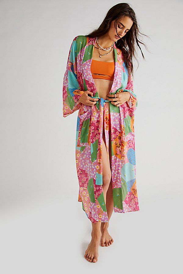 Freda Robe by Spell at Free People, Lolly, M/L | Free People (Global - UK&FR Excluded)