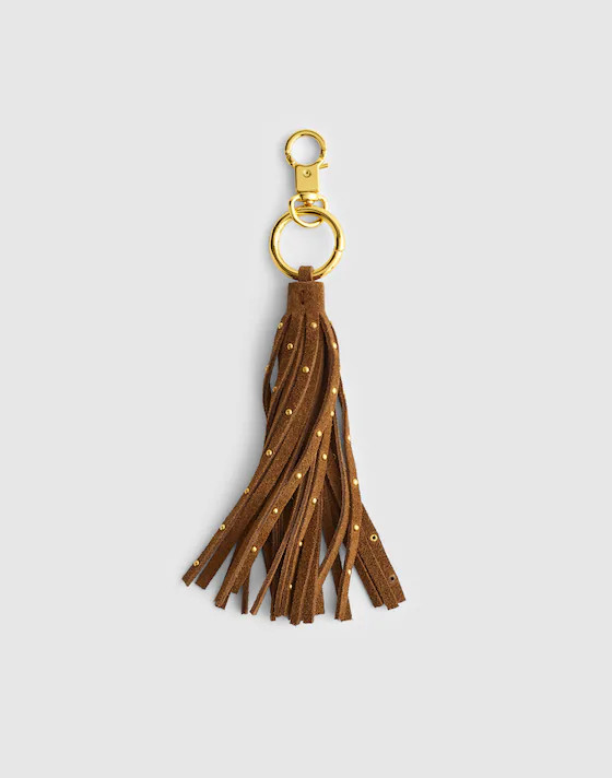 Studded Tassel Bag Charm | Madewell