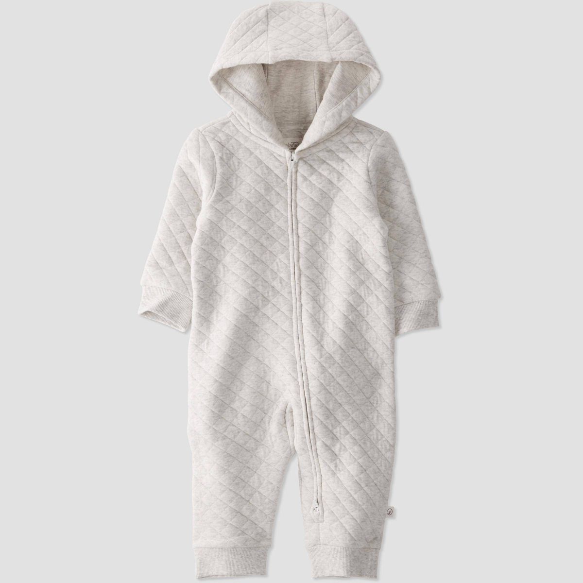 Little Planet by Carter’s Baby Hooded Jumpsuit - Gray | Target