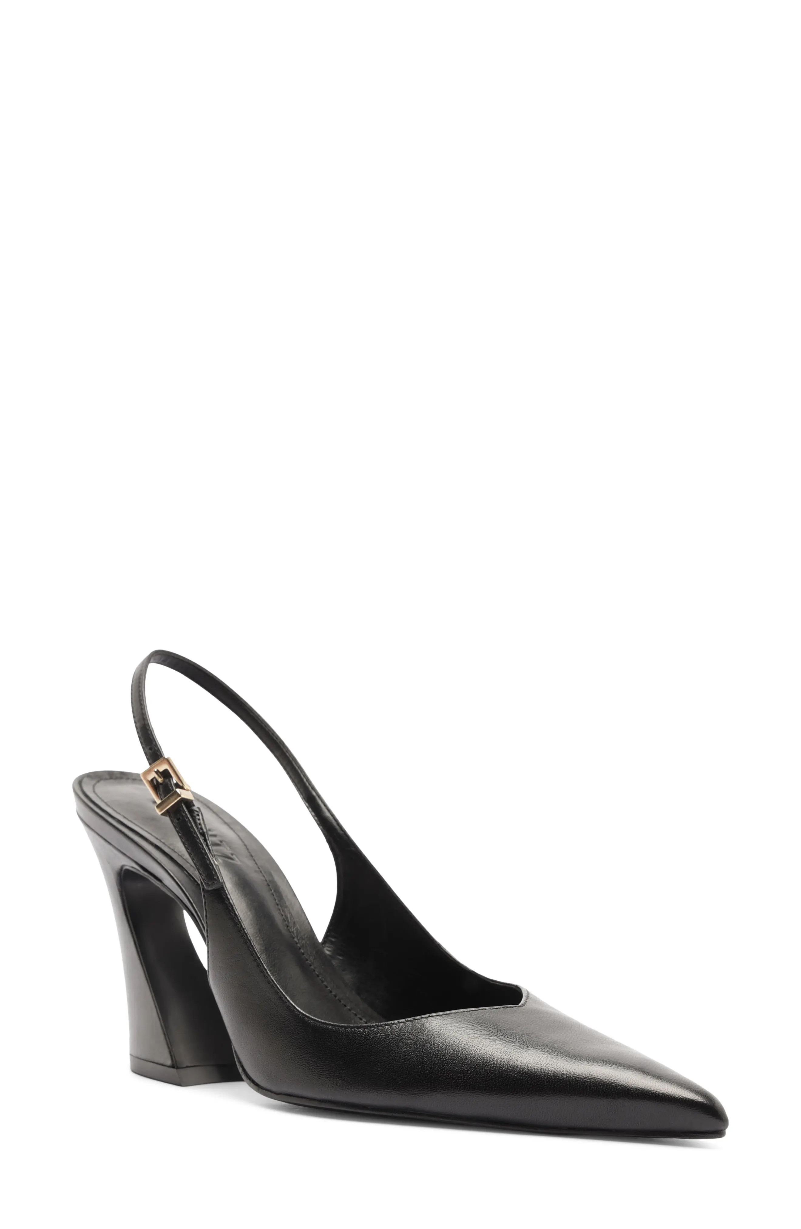 Schutz Lexi Leather Slingback Pump (Women) | Nordstrom | Nordstrom