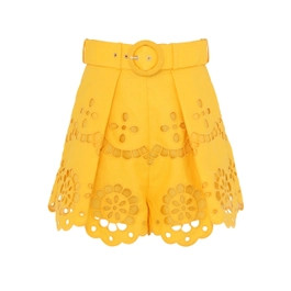 Pop Embroidered Short | ZIMMERMANN (US, CA, EU, MENA)