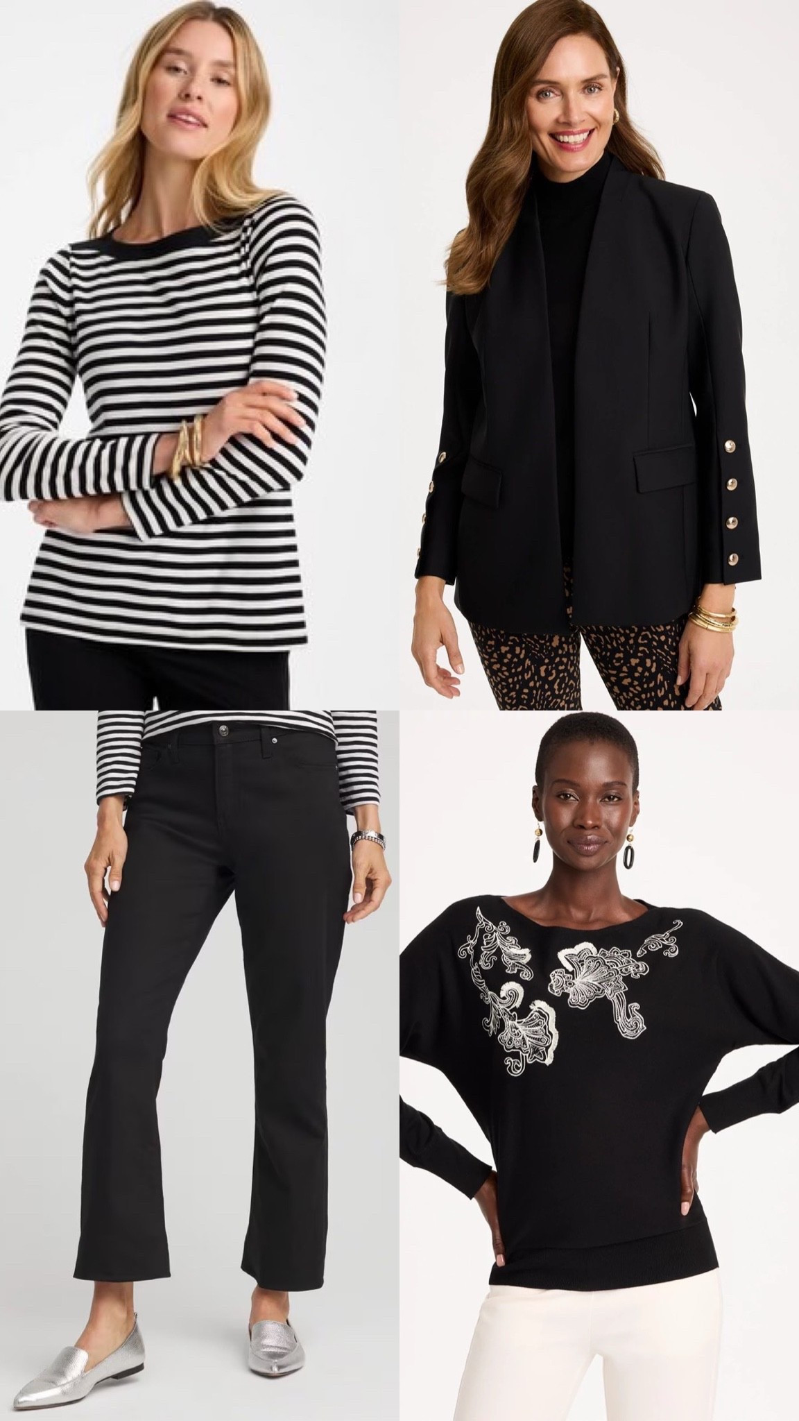 CHIC pieces that aren’t boring… ALL ON SALE!🖤🤍

#LTKOver40 #LTKSaleAlert