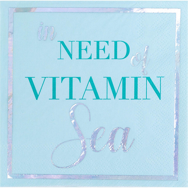 Shell Yeah Cocktail Napkins | Maisonette