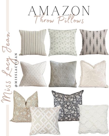 Amazon throw pillows! I love these for spring and summer!

Home accents, home decor, looks for less, Amazon finds, pillows

#LTKstyletip #LTKhome #LTKfindsunder100