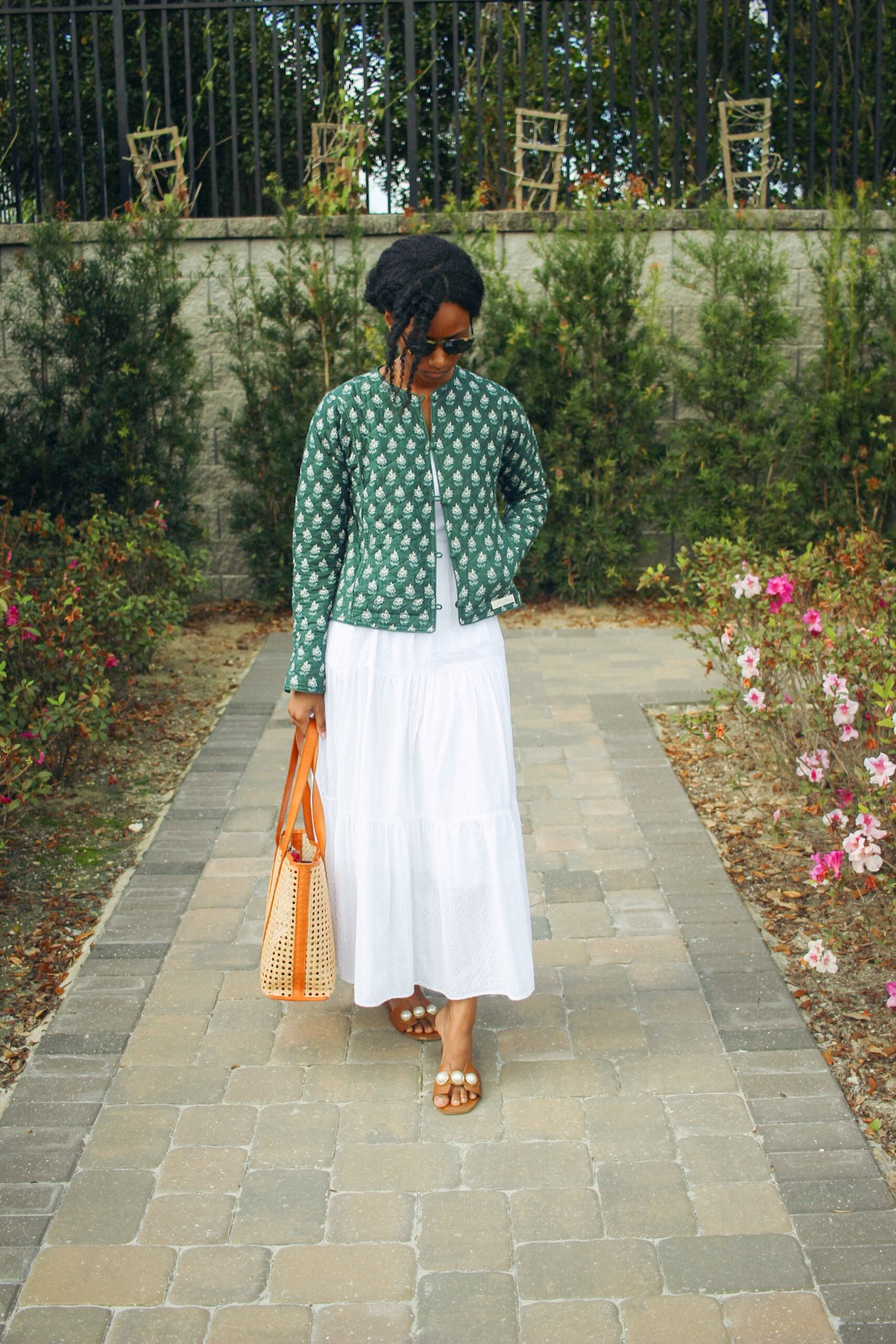 Reversible quilted jacket. Love the spring floral 

#LTKSeasonal #LTKstyletip