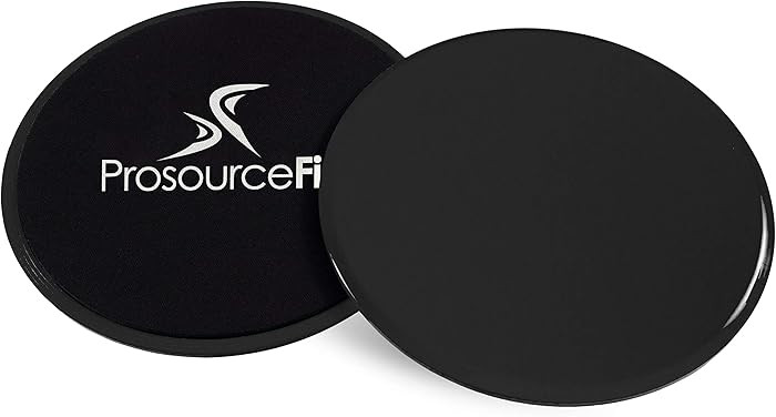 ProsourceFit Core Sliding Exercise Discs, Dual-Sided Sliders for Use on Any Surface at Home or Gy... | Amazon (US)