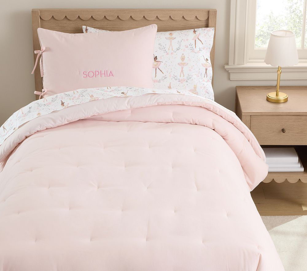 Chambray Reversible Comforter & Shams | Pottery Barn Kids