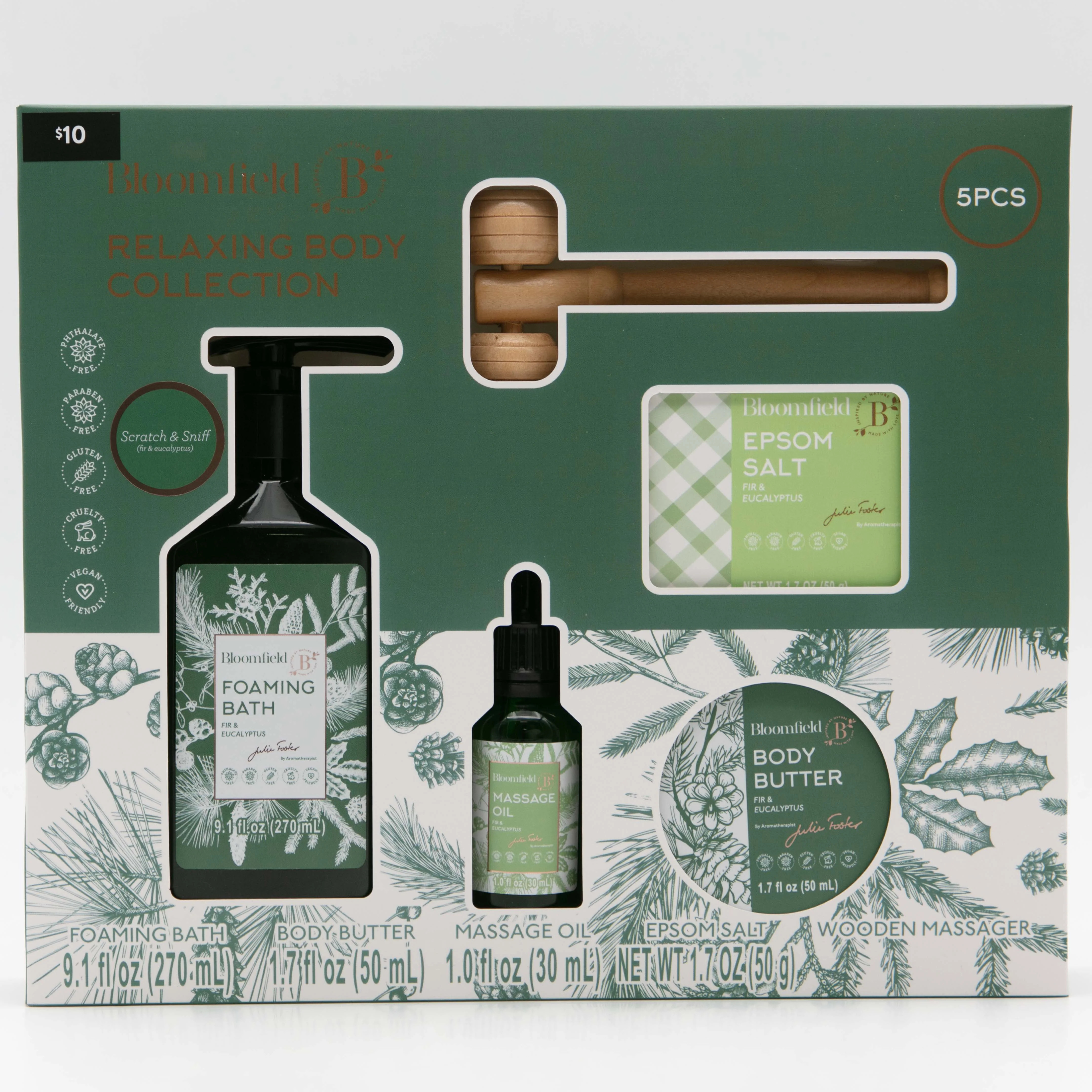 Bloomfield Relaxing Body Collection for Adult, 5 Piece | Walmart (US)