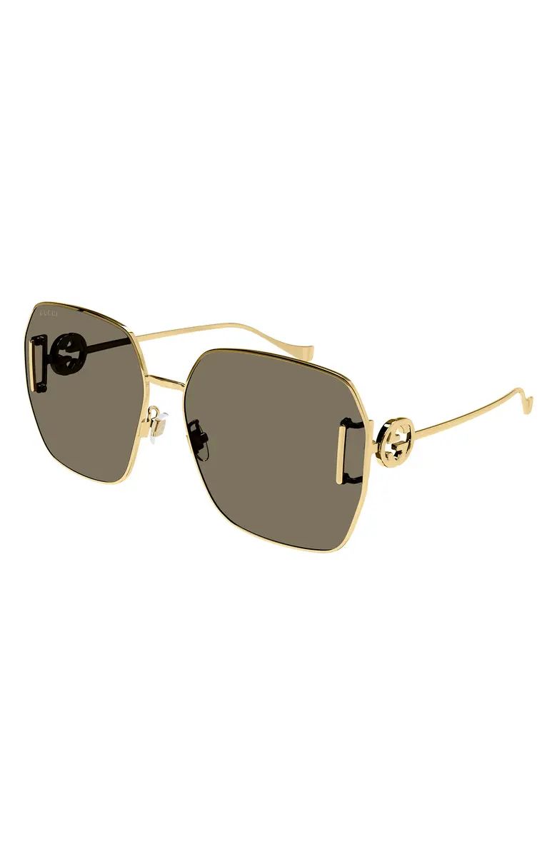 64mm Square Sunglasses | Nordstrom