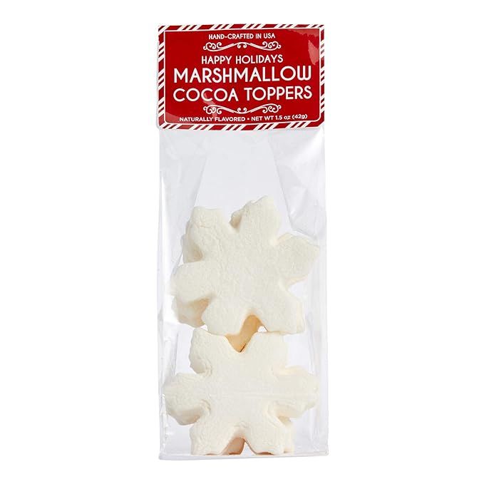 Snowflake Marshmallow Hot Cocoa Toppers 6 Count,1.5 Ounce | Amazon (US)
