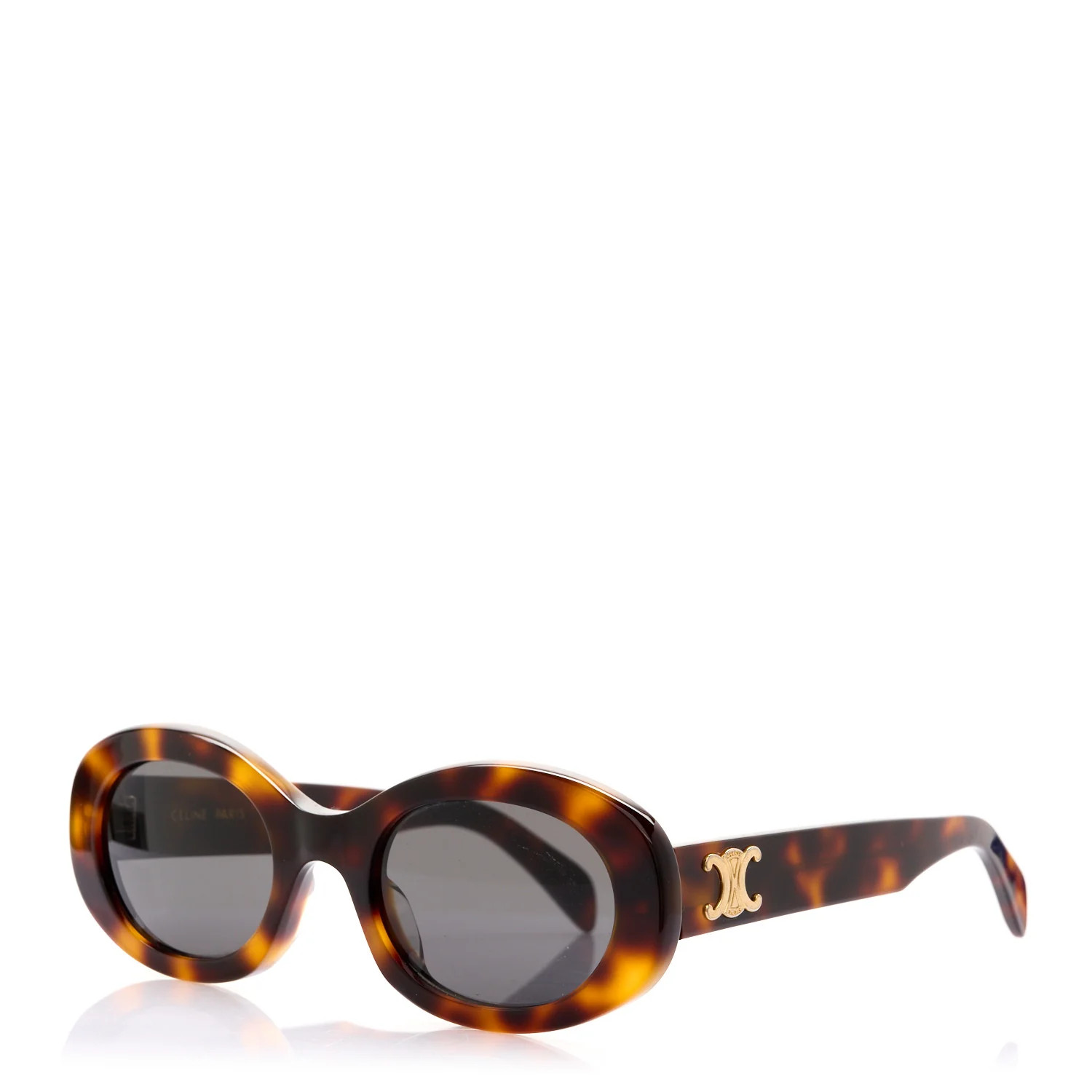 Acetate Triomphe 01 Sunglasses CL 40194U Tortoise | FASHIONPHILE (US)