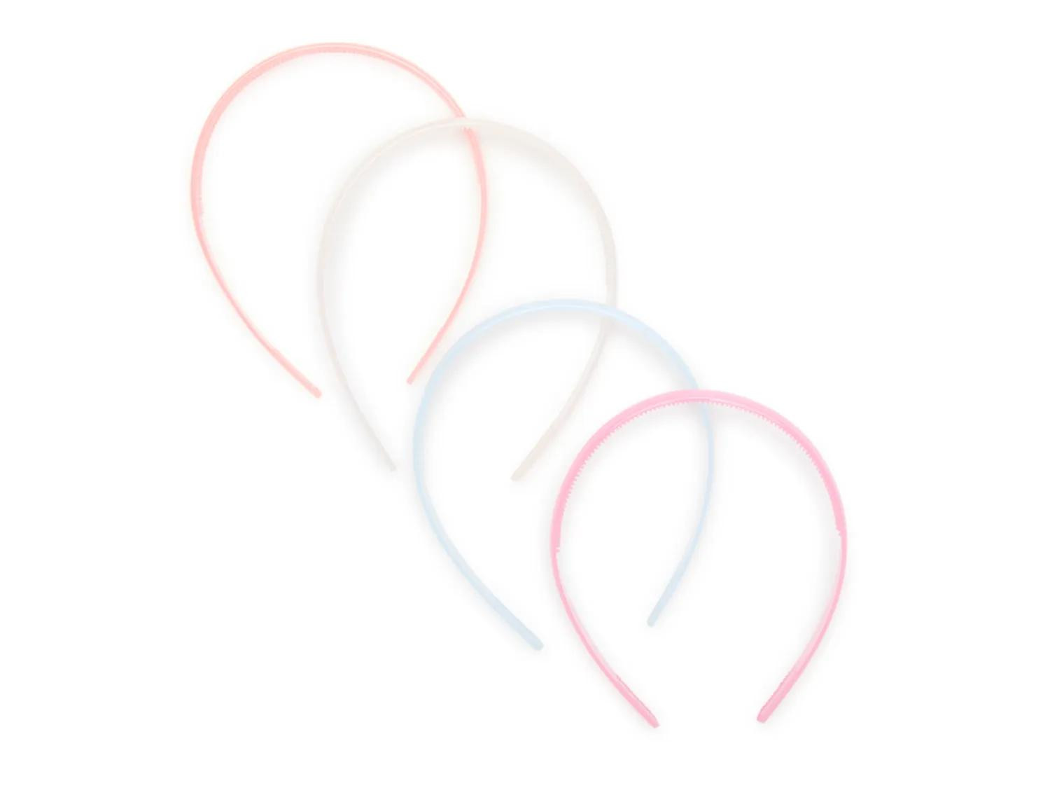 Kelly & Katie Pastel Lucite Headband Set 4 Pack | Women's | Multicolor | Size One Size | Hair Accessories | DSW