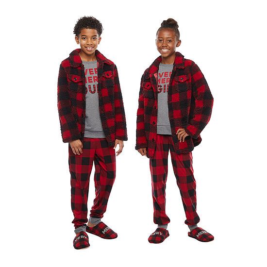 North Pole Trading Co. Buffalo Unisex Pajama Top | JCPenney