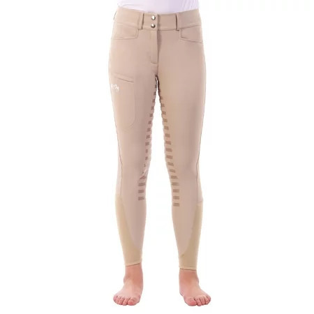 Equine Couture Ladies Techno Full Seat Breech- Safari- 32 | Walmart (US)