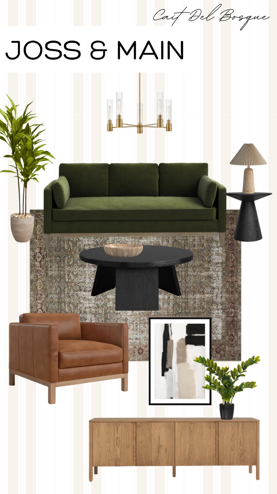 Joss & Main Living Room Inspo ✨

Living room, Living room decor, Joss & Main, Living room finds, sofa, accent chair, leather chair, black coffee table, wood coffee table, table lamp, faux plant, area rug, console cabinet, media cabinet, tv stand, wall art, side table, end table, Presidents’ Day sale 

#LTKHome #LTKSaleAlert