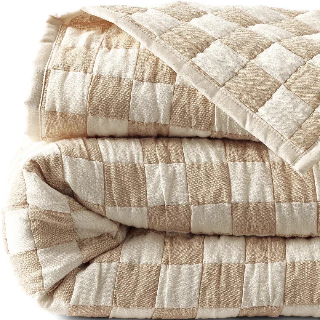 Jacquard Quilted Coverlet | Lands' End (US)