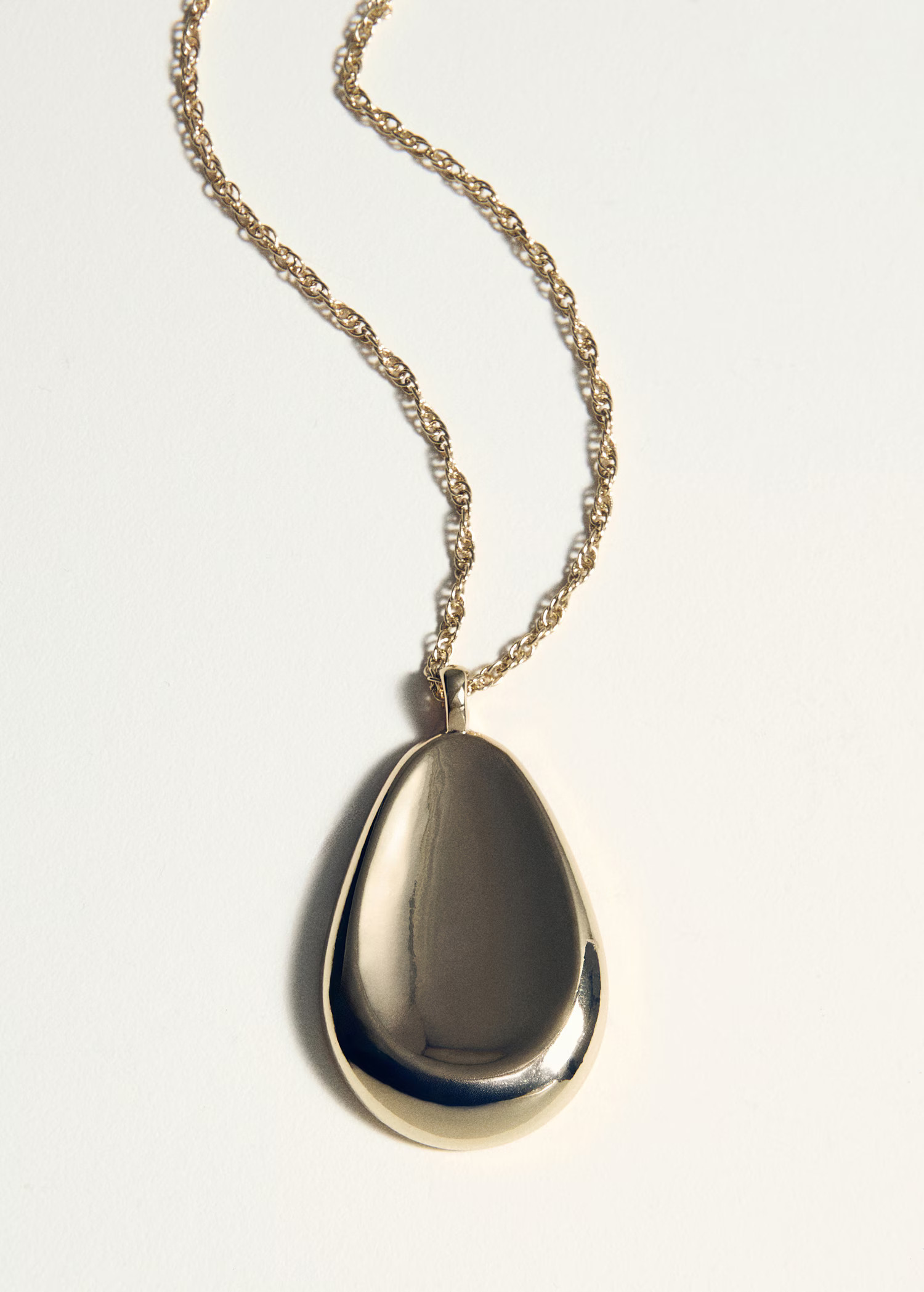 Drop pendant necklace | MANGO (UK)