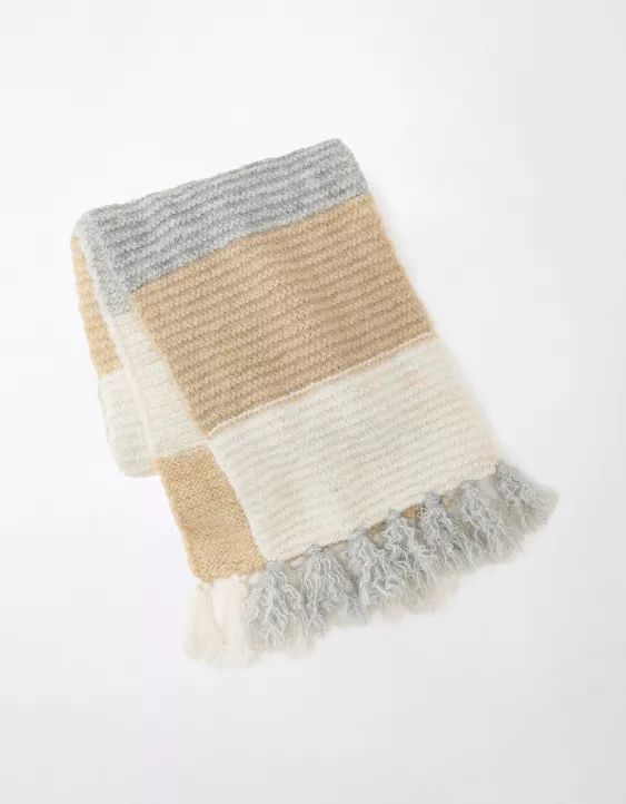 AE Chunky Striped Scarf | American Eagle Outfitters (US & CA)