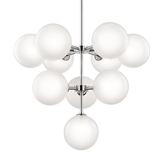 Ashleigh 29 Inch 10 Light LED Chandelier by Mitzi | 1800 Lighting