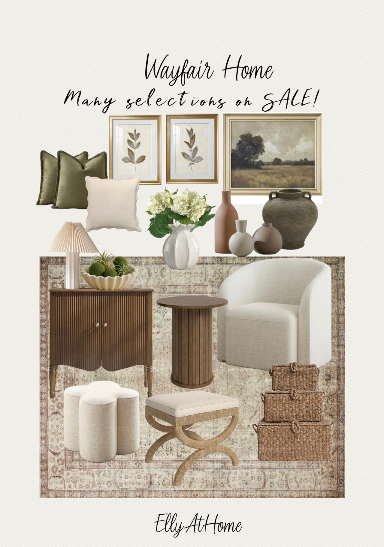 Cyber week sales ends tomorrow! Neutral spring home finds from Wayfair! Shop artwork, throw pillows, vases, ottomans, accent chairs & tables, area rugs, lighting, storage & more home decor accessories. Free shipping. 

#LTKSaleAlert #LTKHome