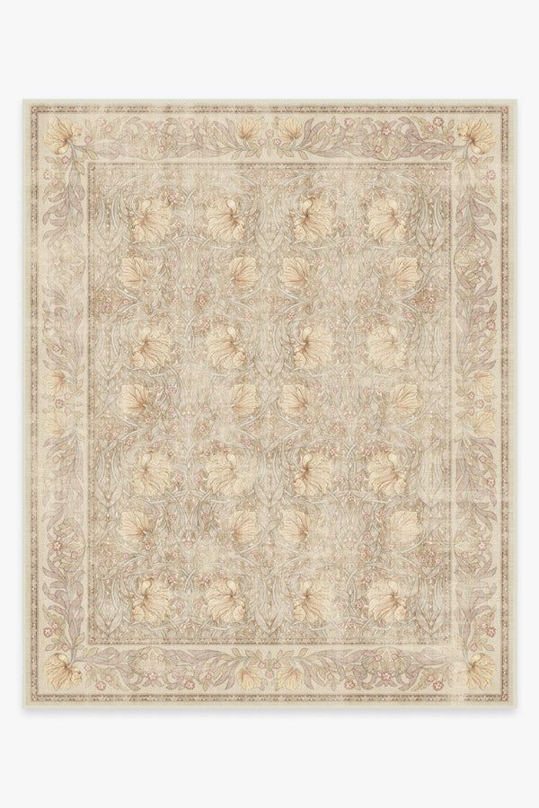 Morris & Co. Pimpernel Vintage Blush Rug | Ruggable