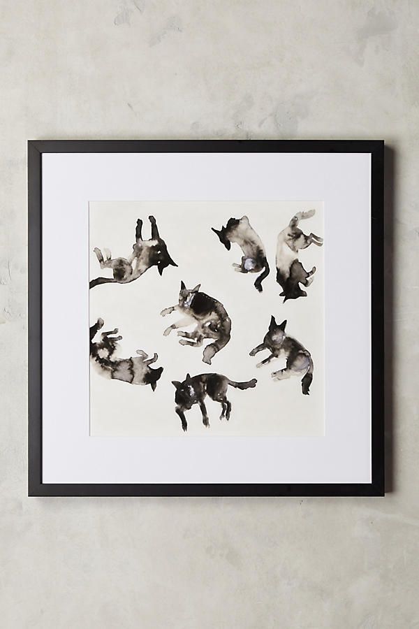Lying Dogs Wall Art | Anthropologie (US)