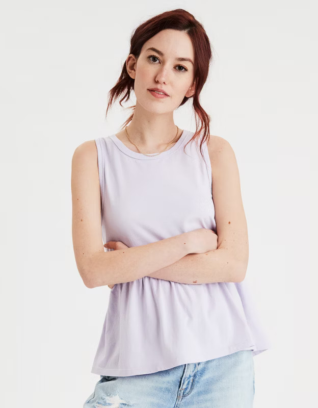 AE Babydoll Tank Top | American Eagle Outfitters (US & CA)