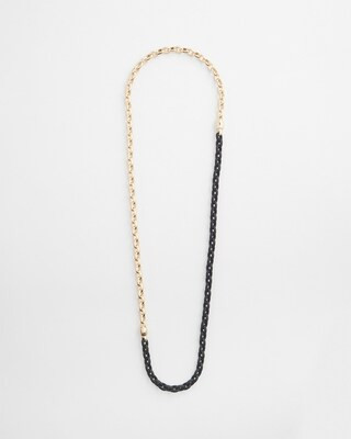 MagneticMix™ Black Matte Necklace | Chico's