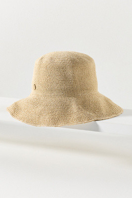 Seafolly Raffia Bucket Hat | Anthropologie (US)