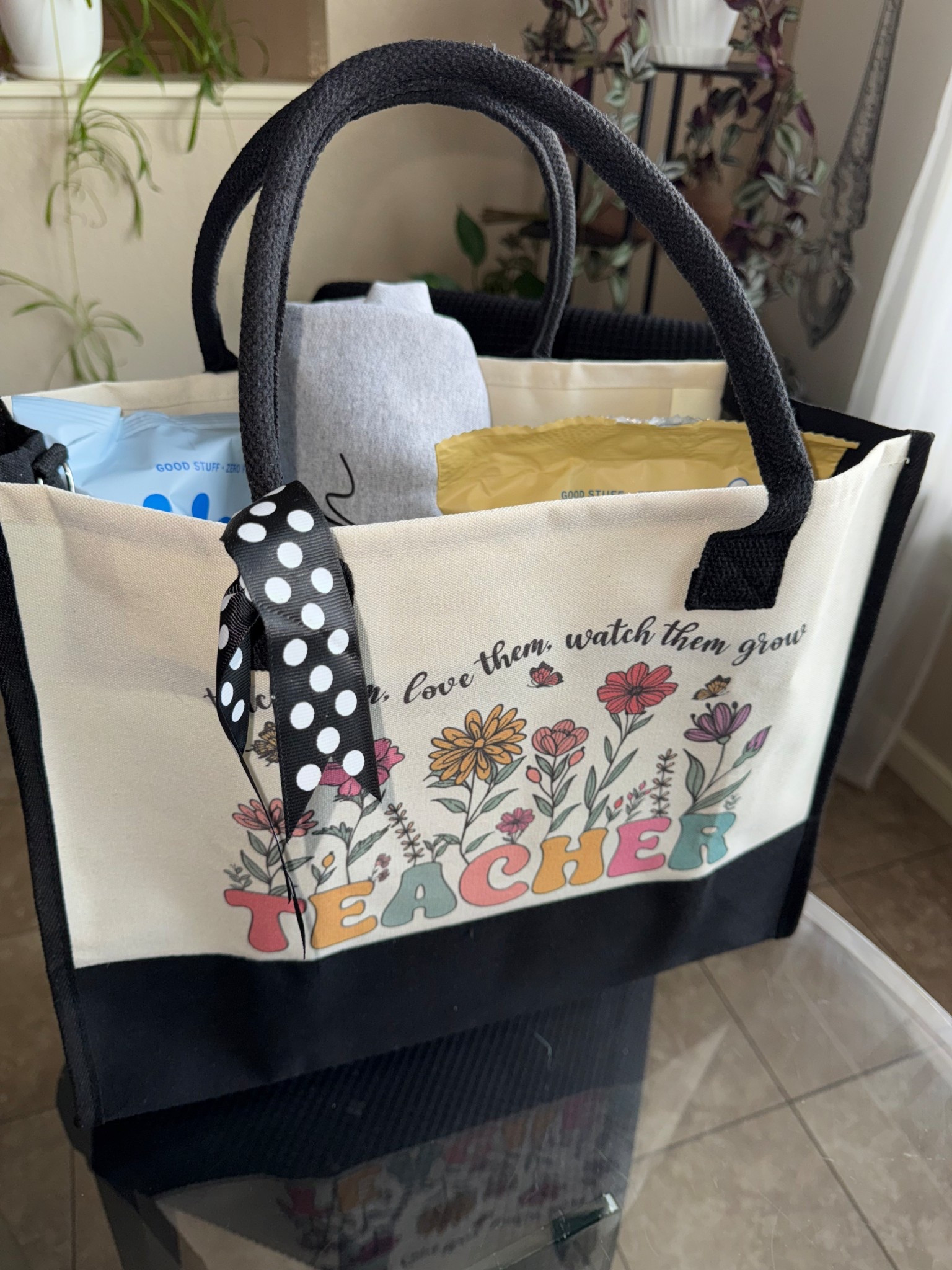 Perfect canvas tote for your teacher for the end of the year! 

#LTKFindsUnder50 #LTKFamily #LTKSaleAlert