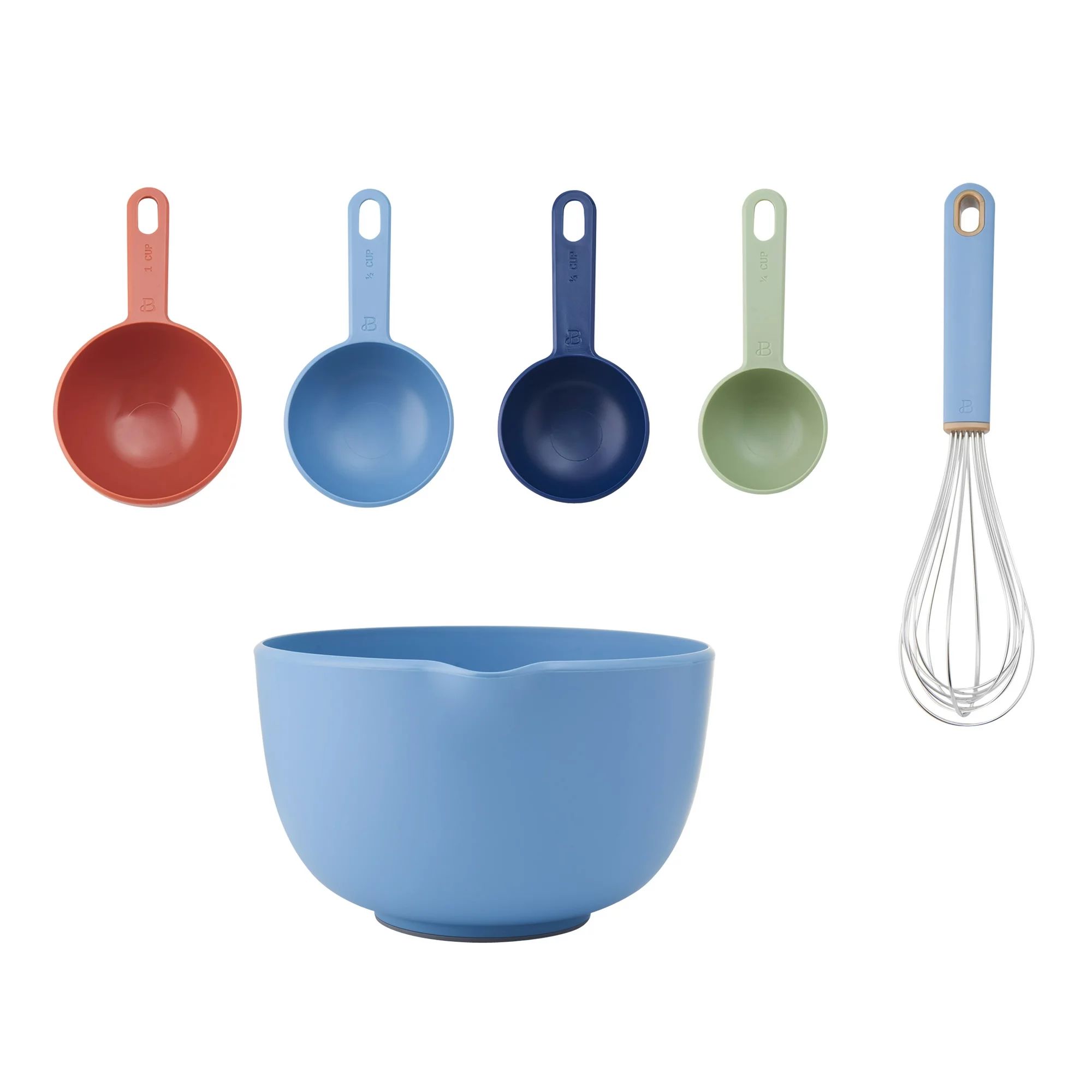Beautiful 6-piece Essential Baking Set in Blue Icing by Drew Barrymore | Walmart (US)
