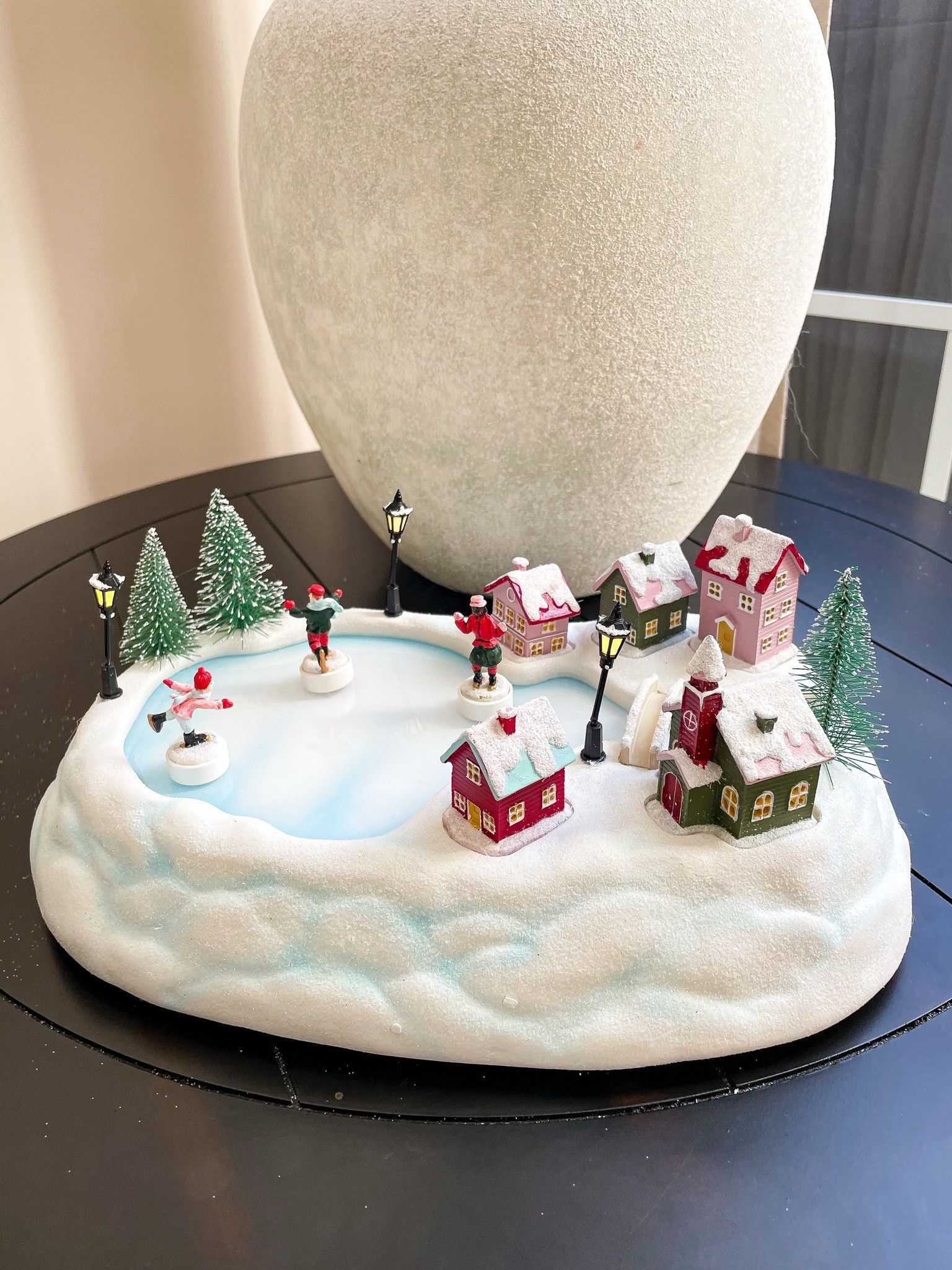 Animated ice-skating pond, animated skating pond, Christmas decor holiday decor

#LTKVideo #LTKhome #LTKHoliday