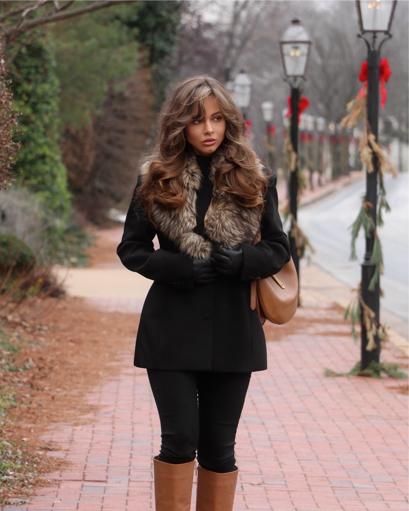 Winter fit 🕯️🌲 (fur scarf is detachable from an old Michael Kors vest, similar finds on Amazon)

#LTKStyleTip #LTKSeasonal #LTKShoeCrush