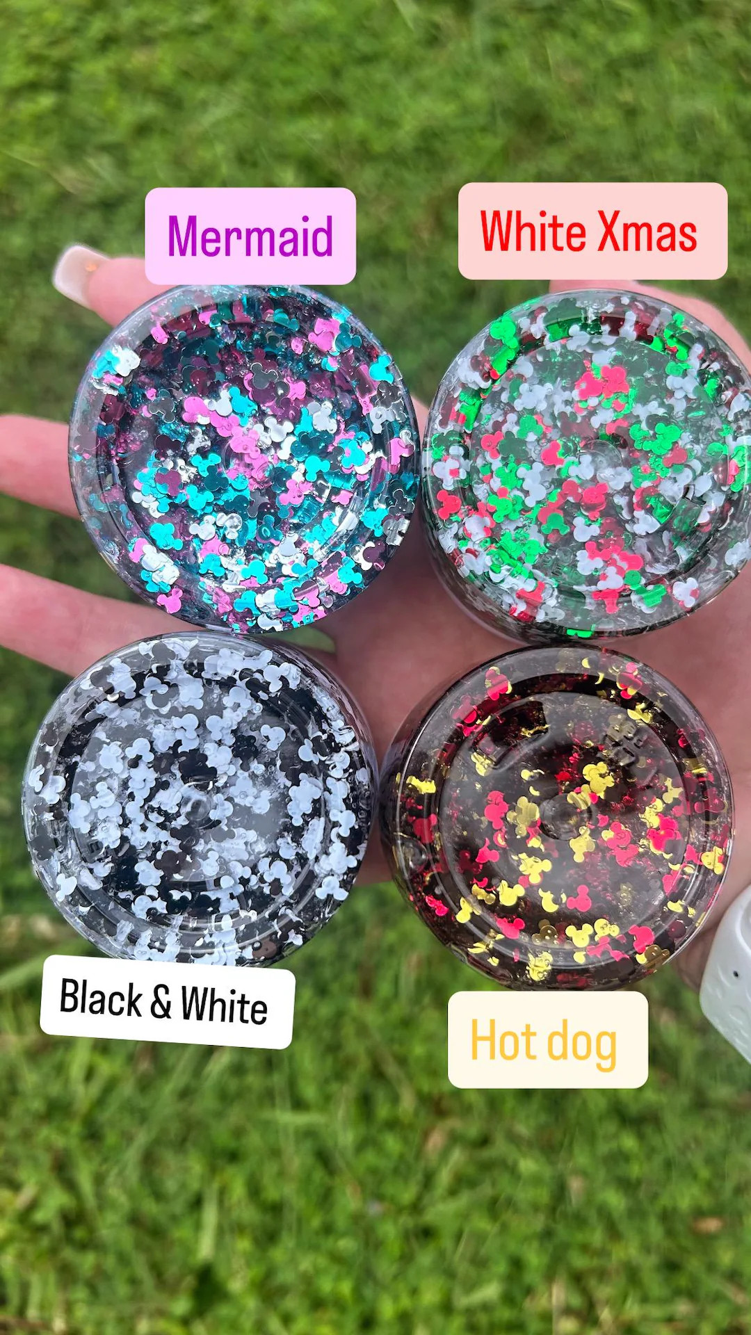 Variety Mouse Heads Glitter Gel - Etsy | Etsy (US)