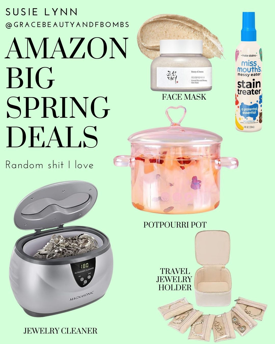 Amazon Big Spring Deals - random crap I love that is on sale 
#amazonbigspringdeals



#LTKHome #LTKSaleAlert #LTKTravel