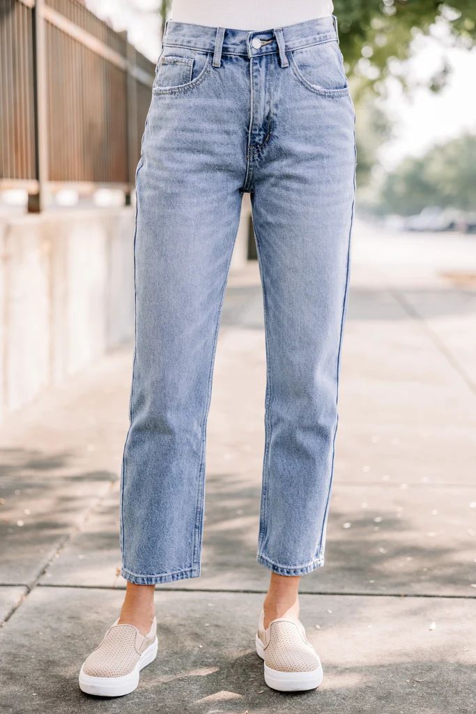 Figured Out Medium Wash Mom Jeans | The Mint Julep Boutique