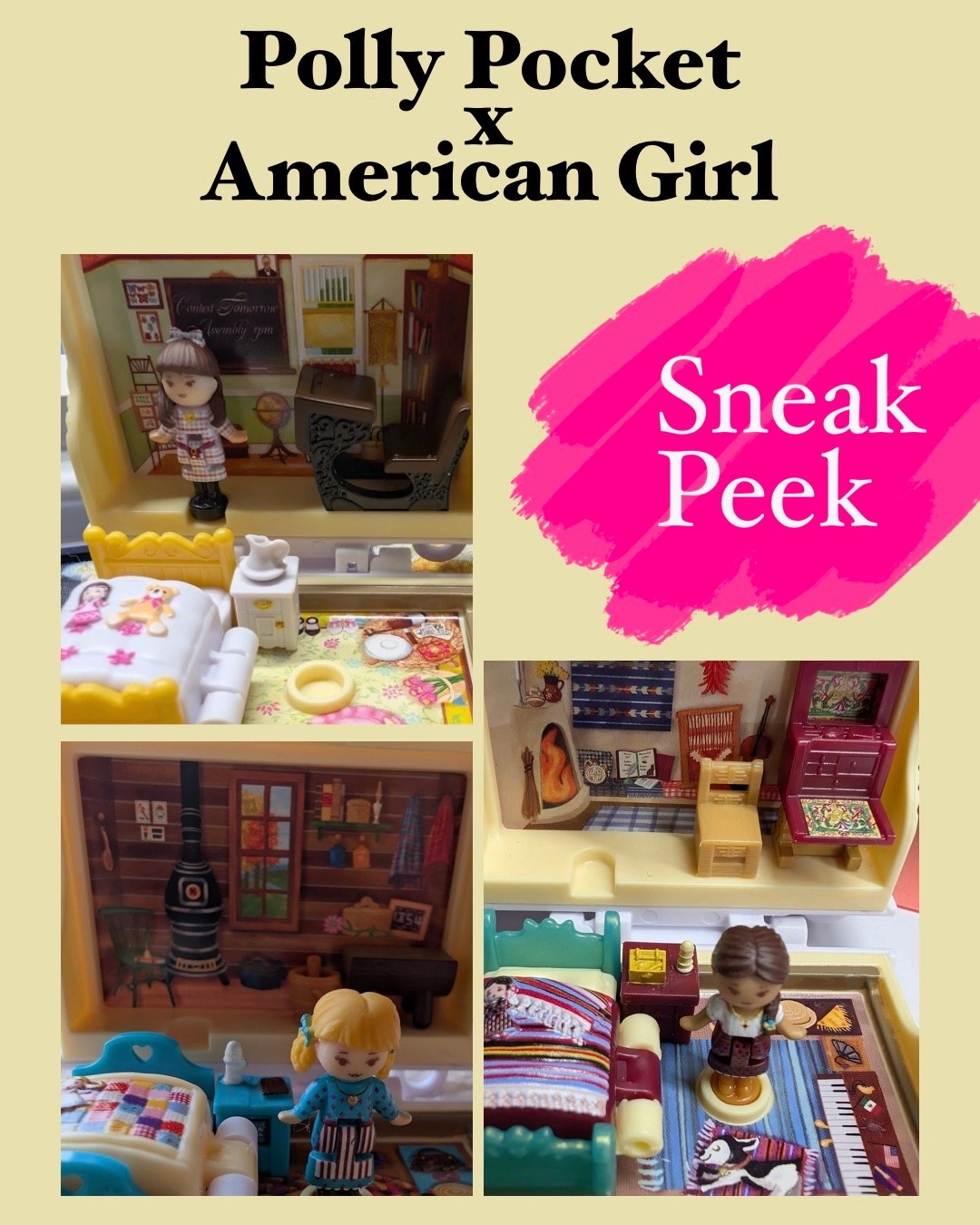 A closer look at the Polly Pocket x American Girl collaboration. Can’t wait!

#LTKstorytime #LTKmomlife #LTKKids