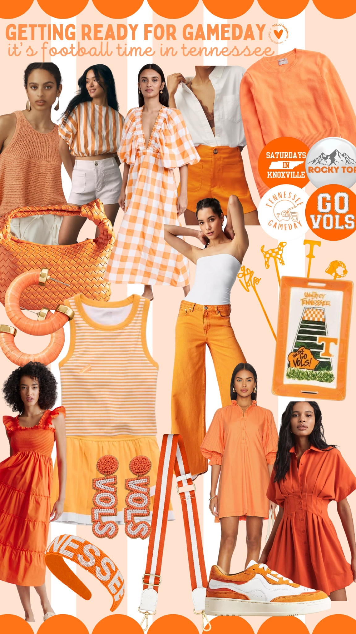 Getting Ready for Gameday | Tennessee orange … 

#LTKSeasonal #LTKBacktoSchool #LTKStyleTip