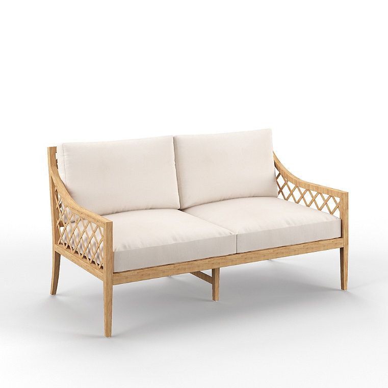 Bowery Loveseat with Cushions | Frontgate | Frontgate