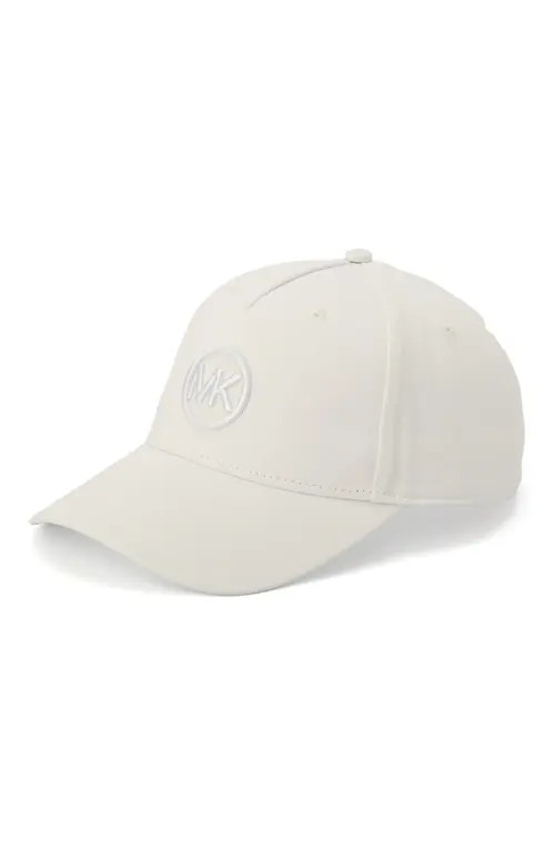 MICHAEL Michael Kors Logo Baseball Cap in Off White at Nordstrom | Nordstrom